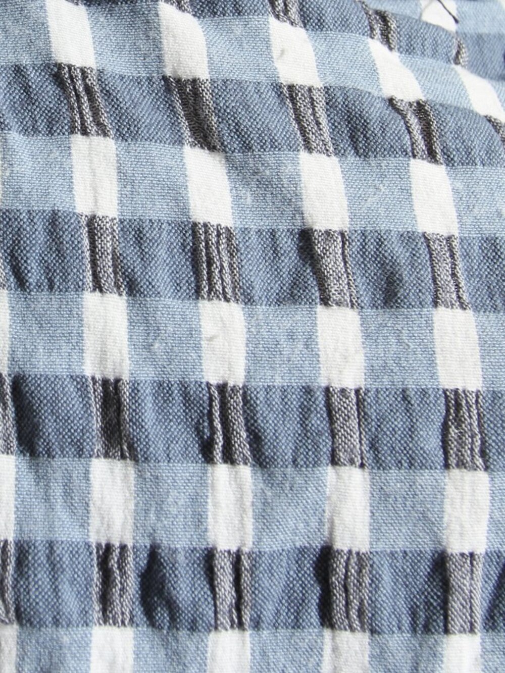Free People Lucinda Gingham Midi Dress Indigo Combo Blue Lace-Up Back Size XS - Picture 8 of 16